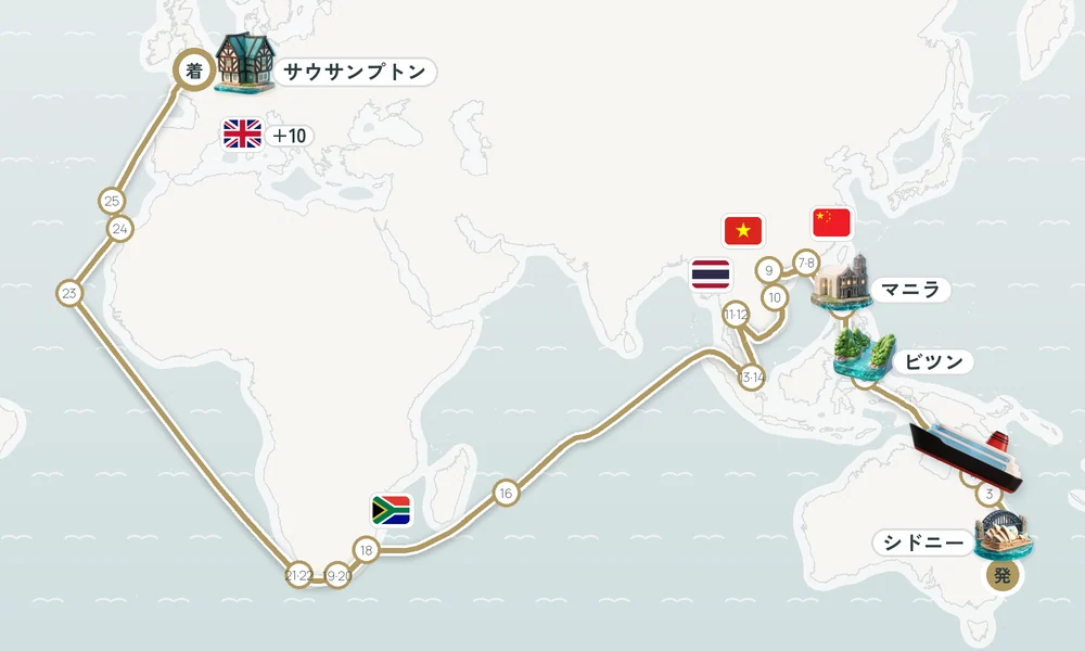 航路マップ