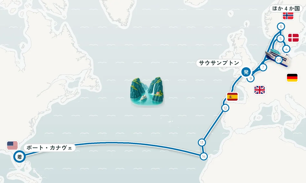 航路マップ