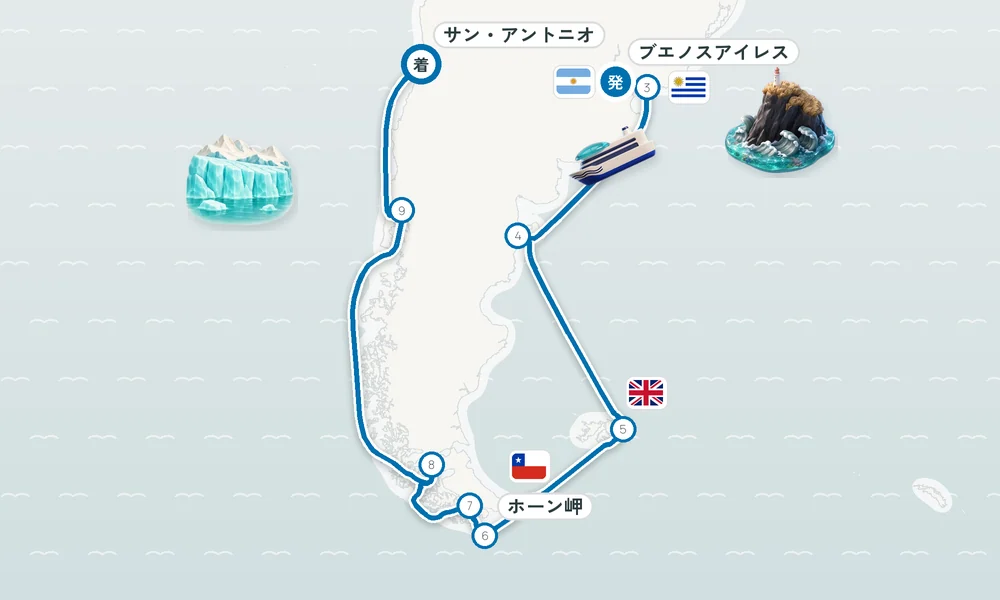 航路マップ