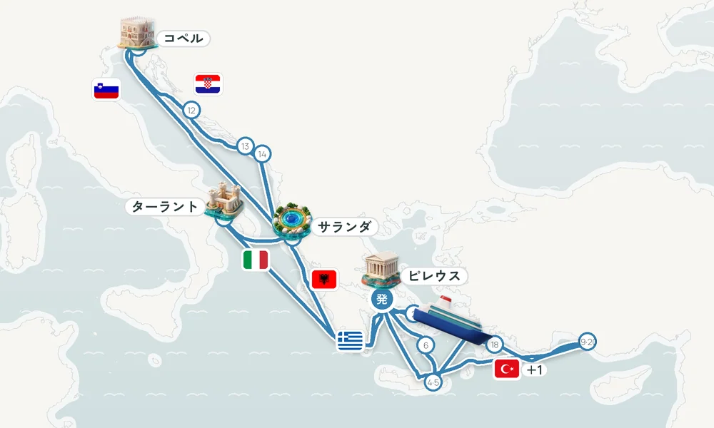 航路マップ