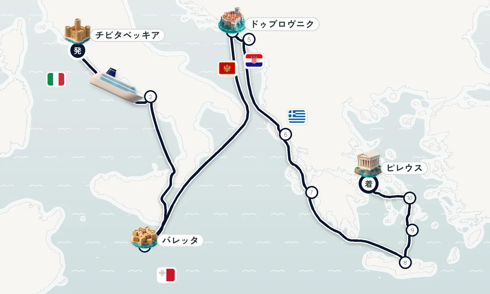 航路マップ