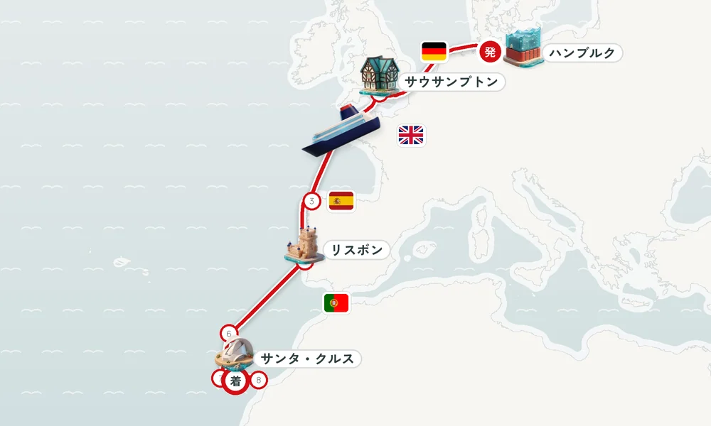 航路マップ