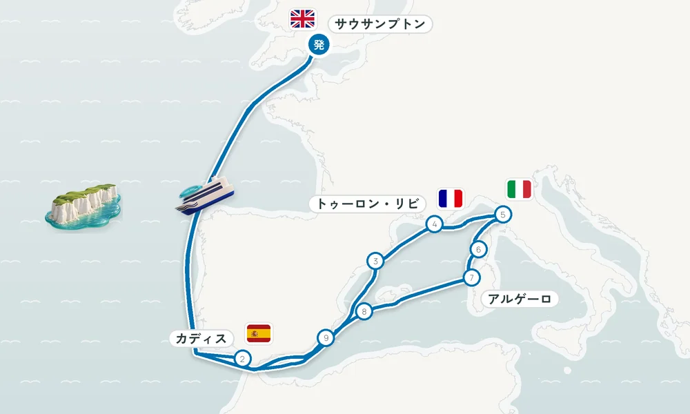 航路マップ