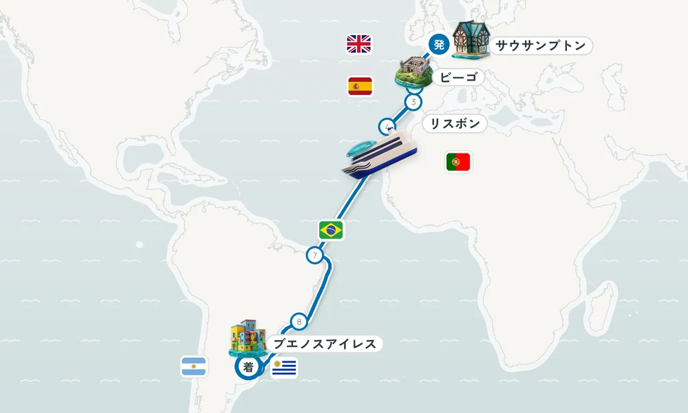 航路マップ