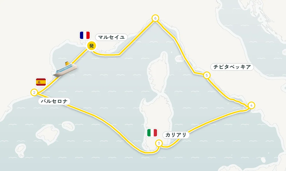 航路マップ