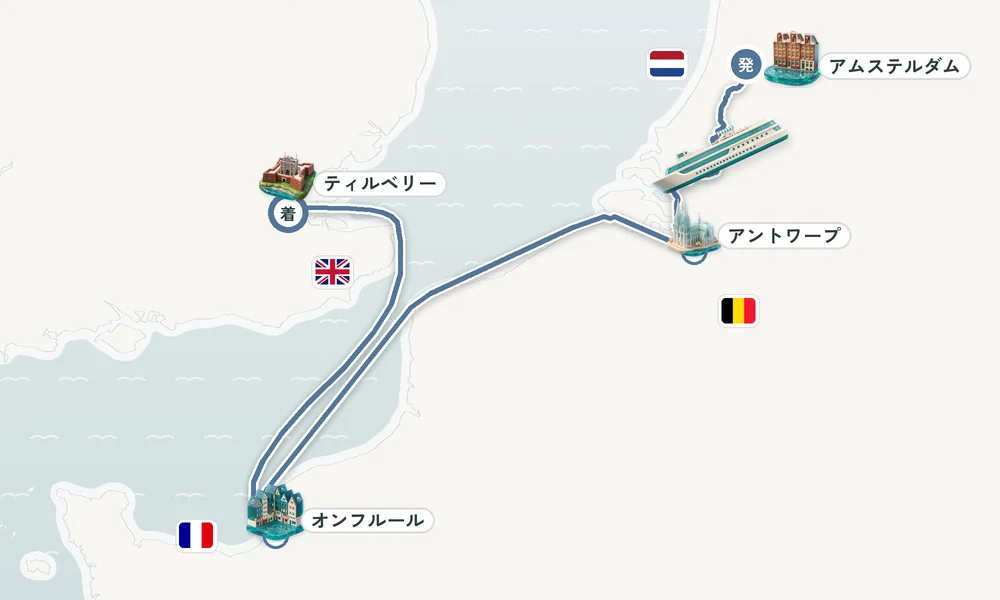 航路マップ