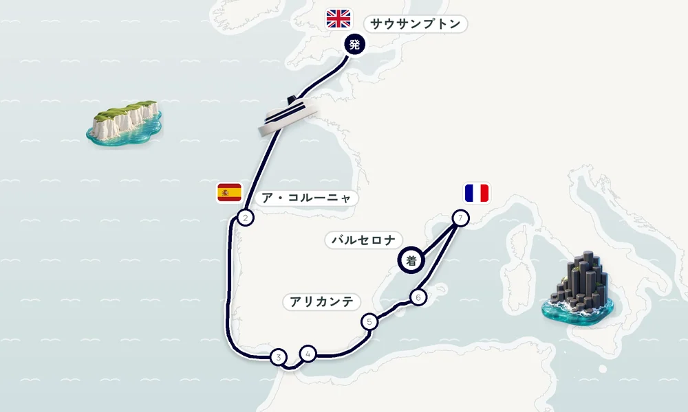 航路マップ