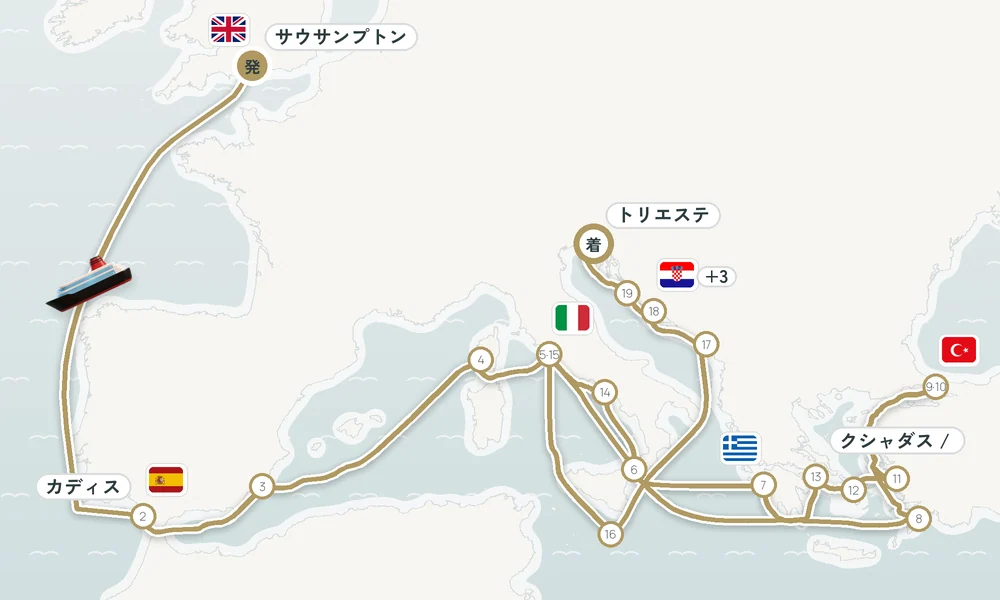 航路マップ