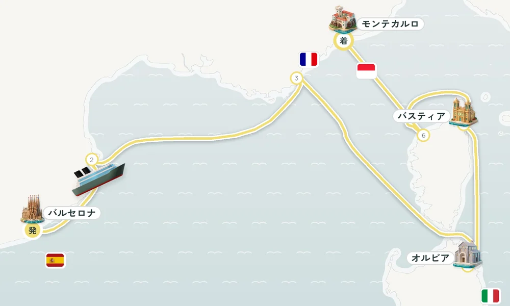 航路マップ