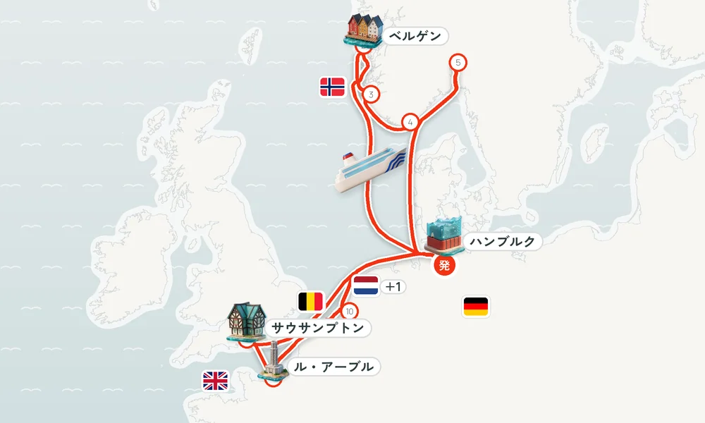 航路マップ