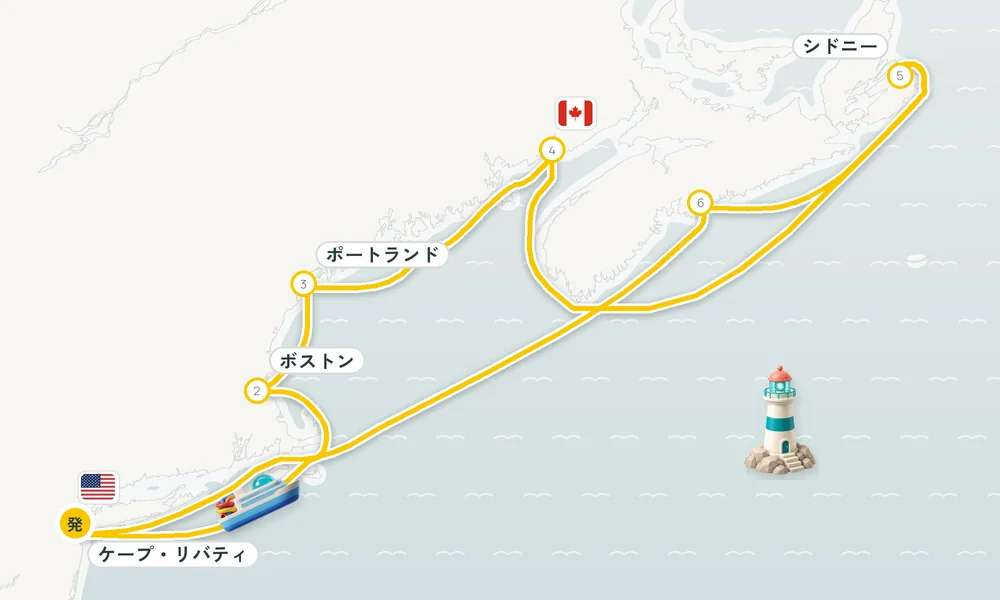 航路マップ