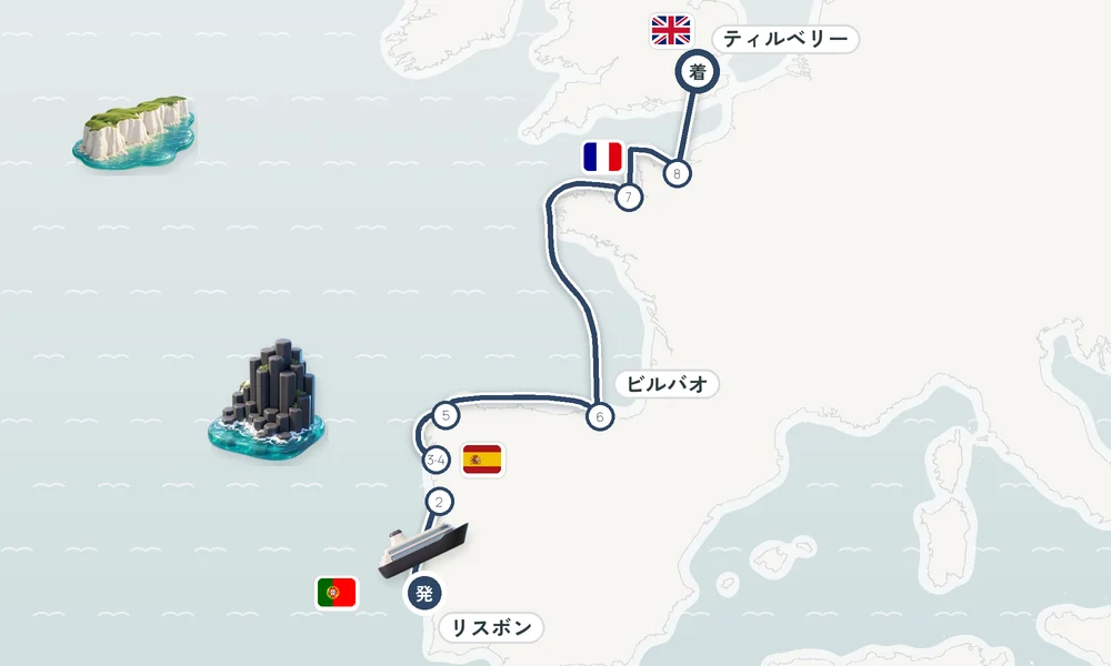 航路マップ