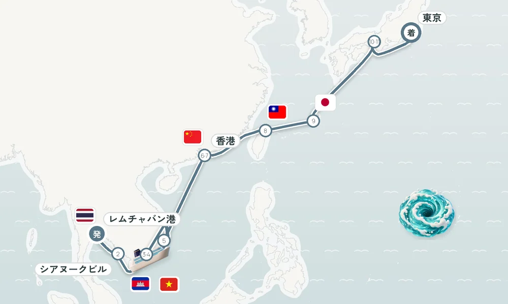 航路マップ