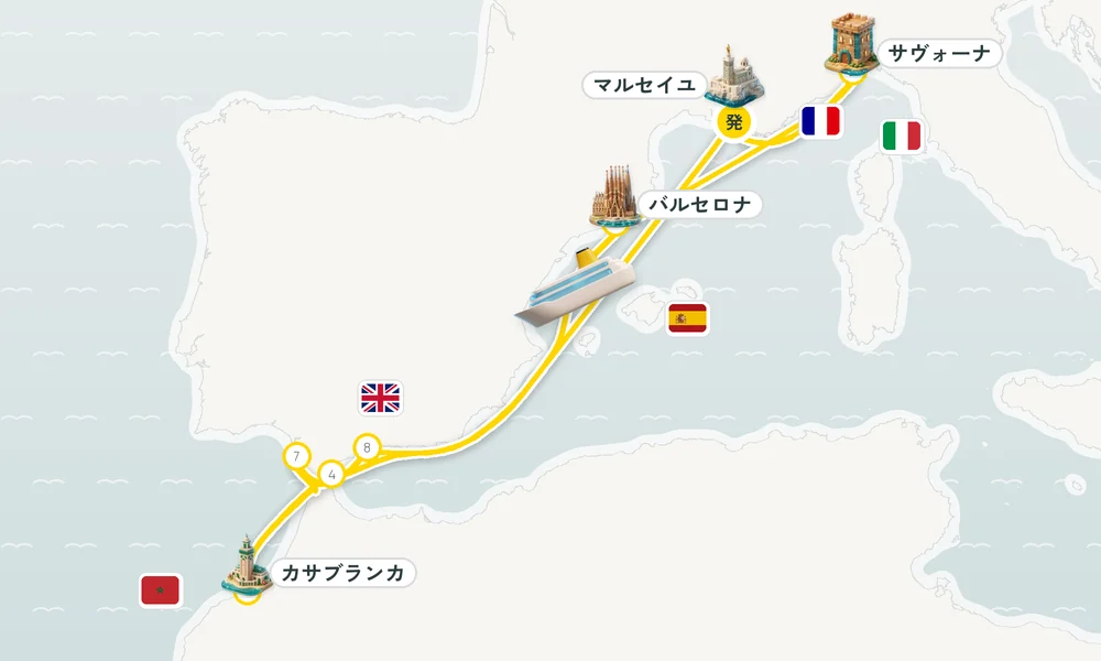 航路マップ