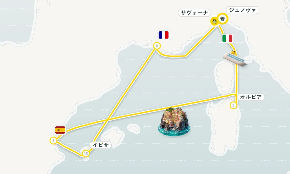 航路マップ