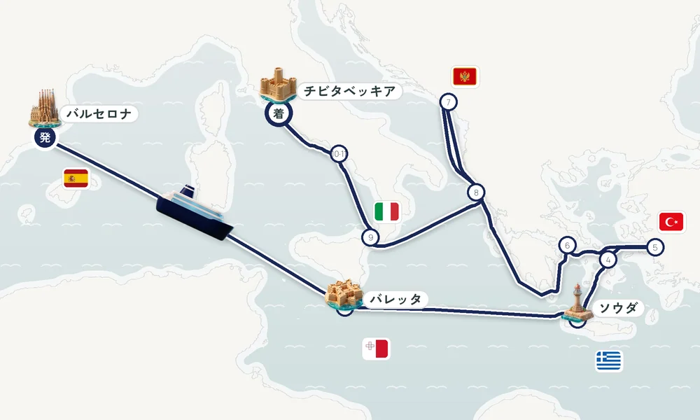 航路マップ