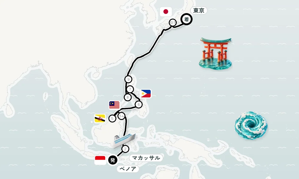 航路マップ