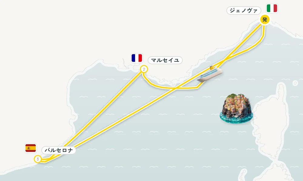 航路マップ