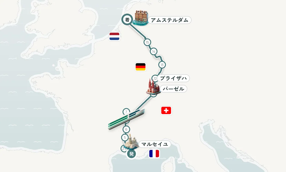 航路マップ