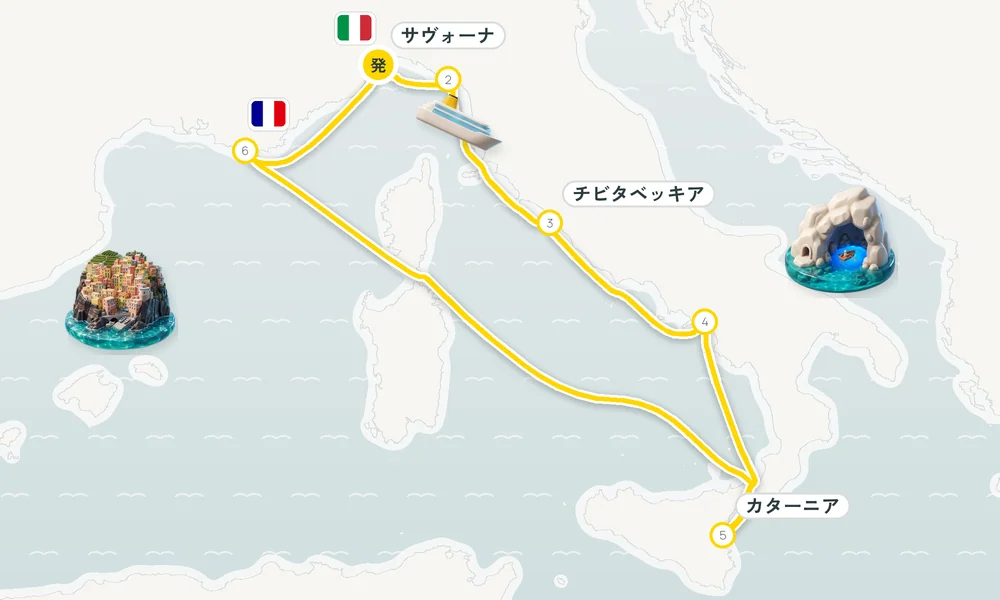 航路マップ