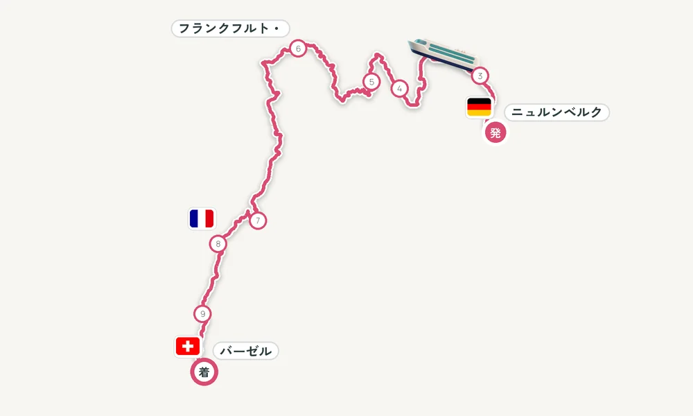 航路マップ