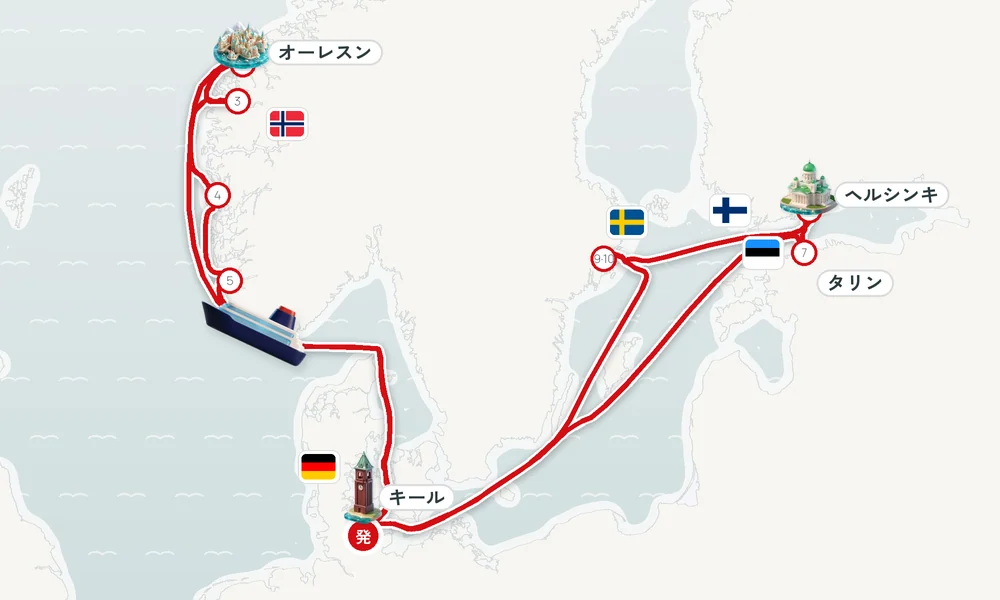 航路マップ