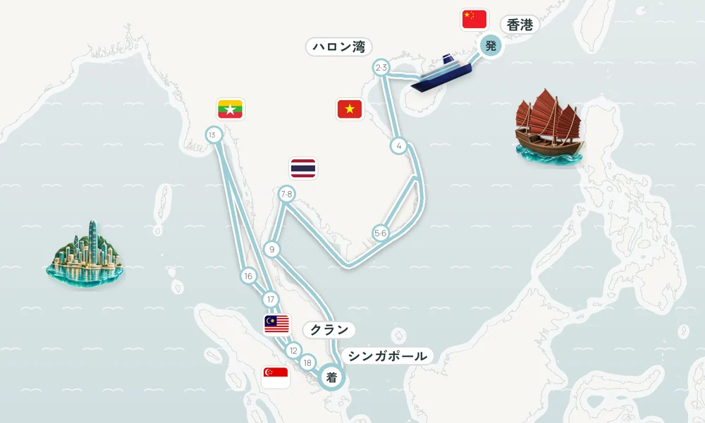 航路マップ