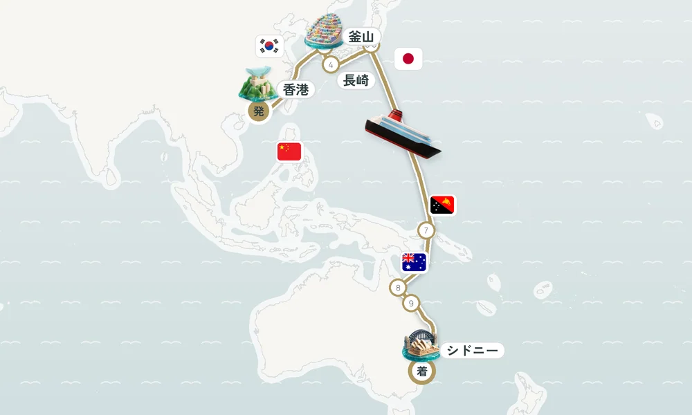 航路マップ