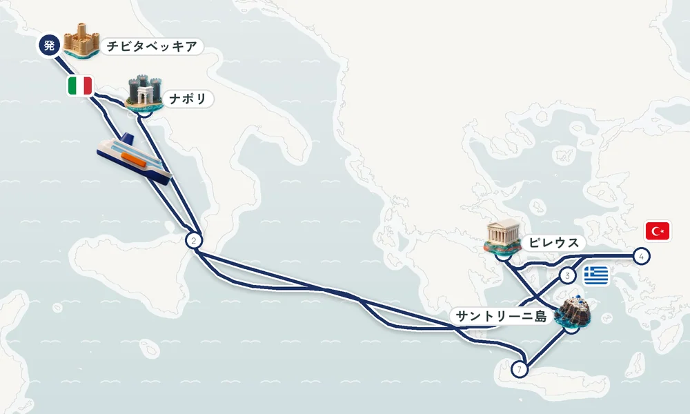 航路マップ