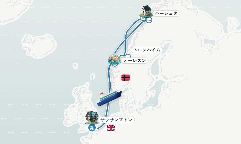 航路マップ