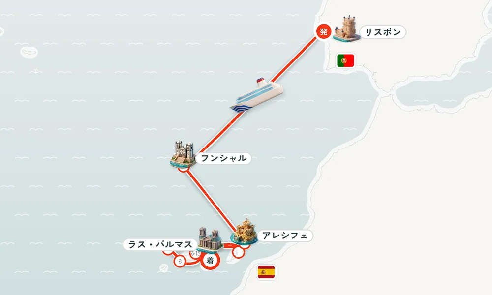 航路マップ