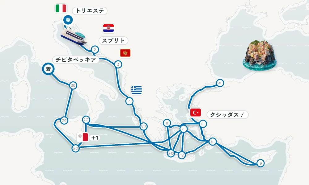 航路マップ