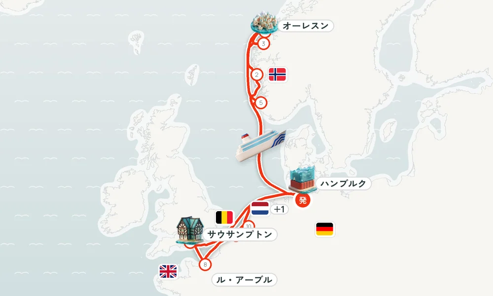 航路マップ