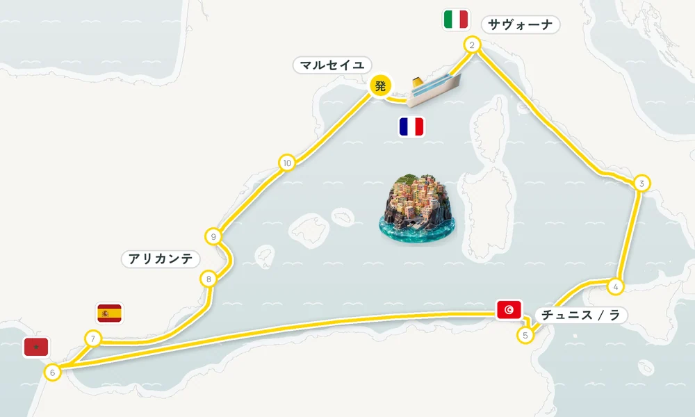 航路マップ