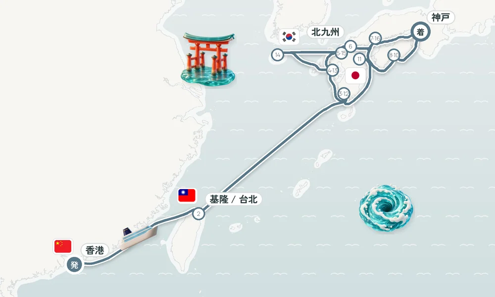航路マップ