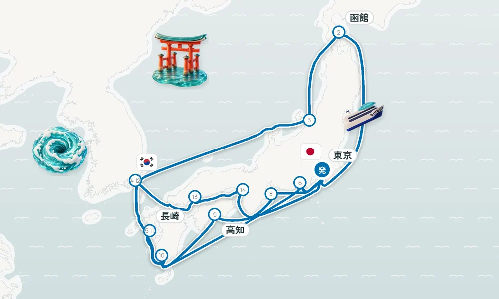 航路マップ