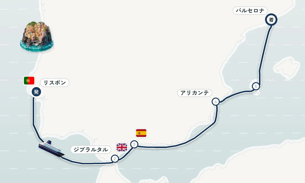 航路マップ