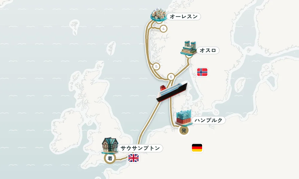航路マップ