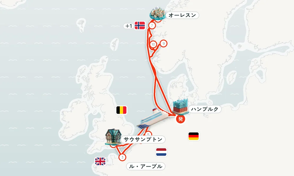 航路マップ