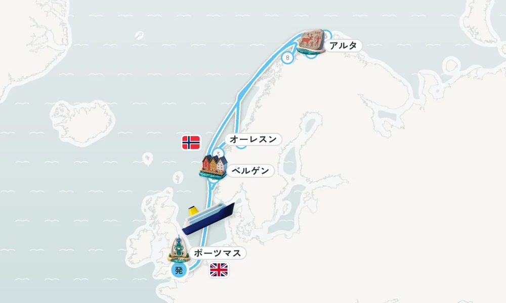 航路マップ