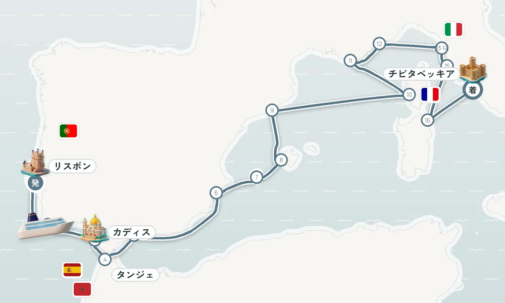 航路マップ