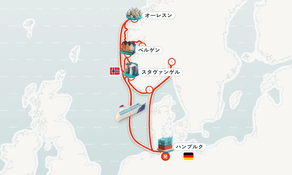 航路マップ