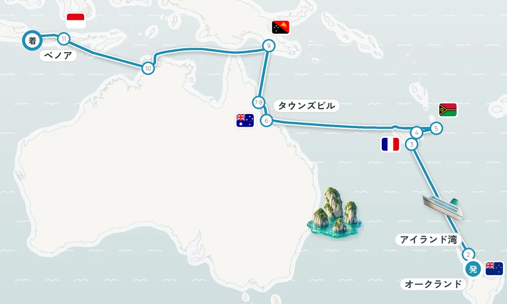 航路マップ