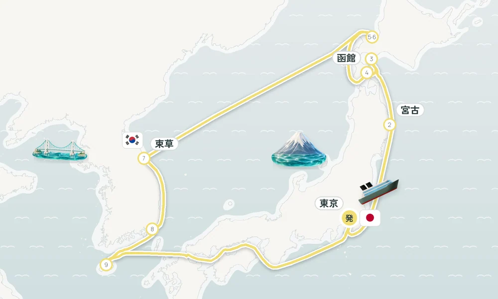 航路マップ