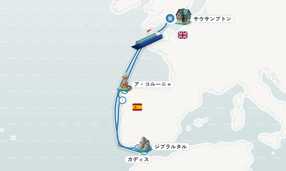 航路マップ