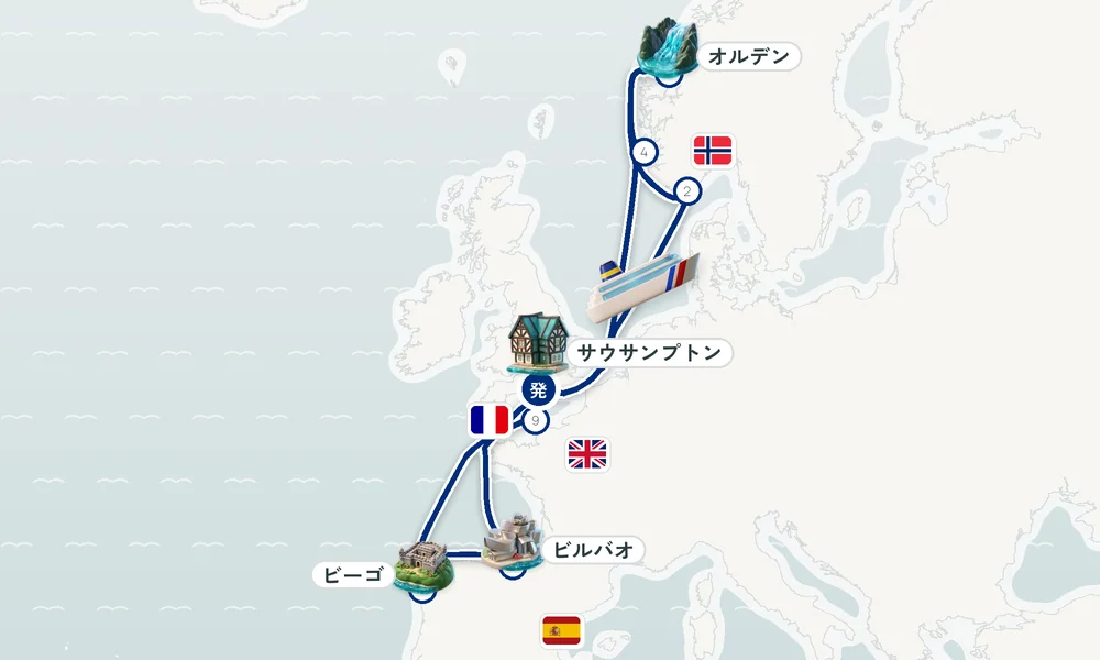 航路マップ