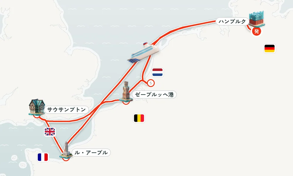 航路マップ