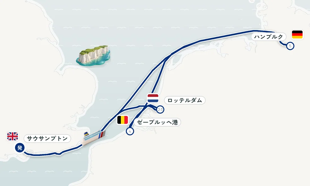 航路マップ