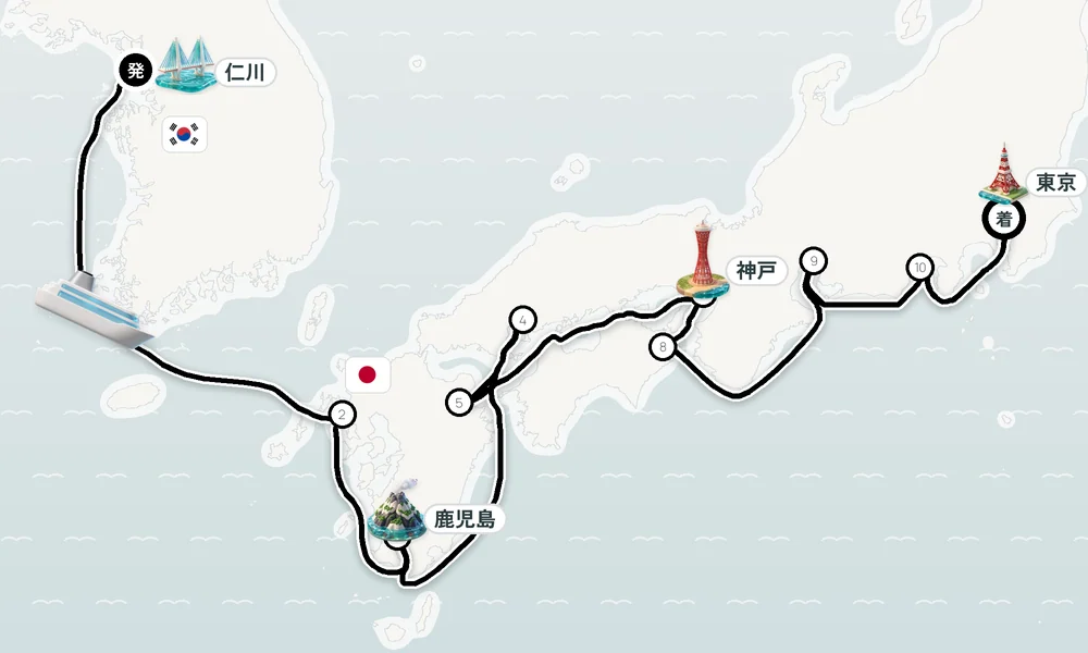 航路マップ