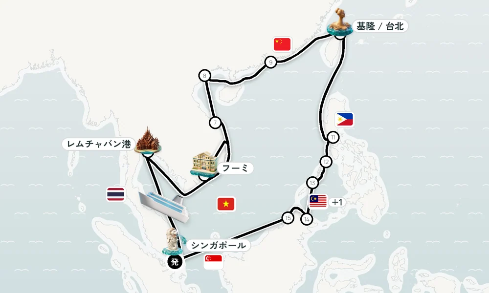 航路マップ